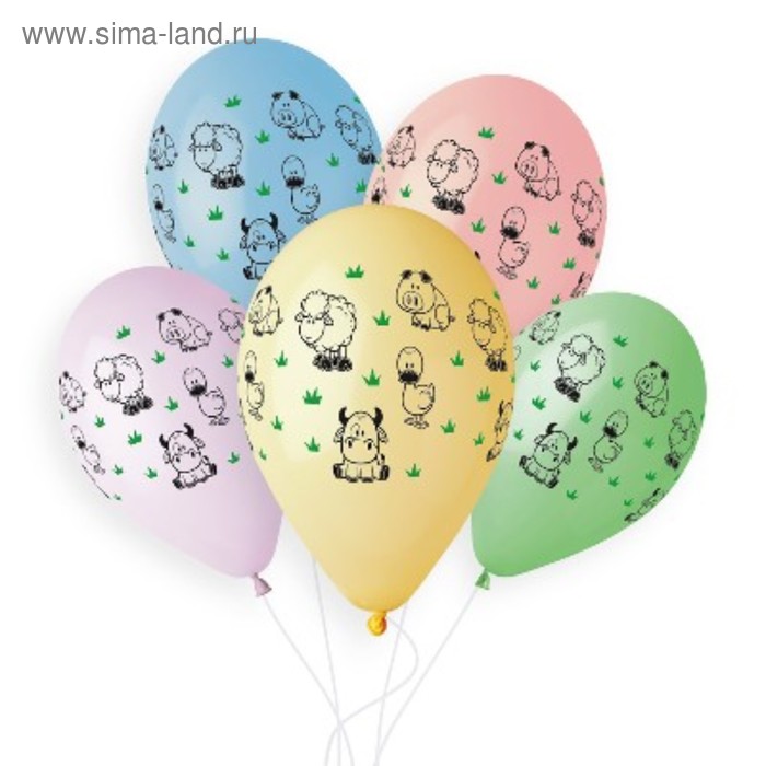 Шар латексный 14" «Домашние животные», пастель, набор 25 шт., МИКС
Шар латексный 14" «Домашние животные», пастель, набор 25 шт., МИКС