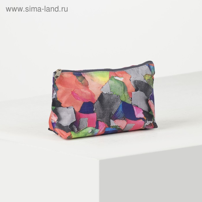 фото Косметичка простая, отдел на молнии, цвет разноцветный