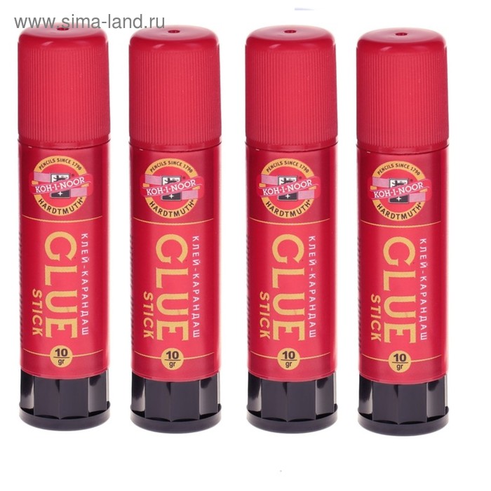 Набор 4 штуки клей-карандаш PVP 10 г KOH-I-NOOR GSKIN10
Набор 4 штуки клей-карандаш PVP 10 г KOH-I-NOOR GSKIN10