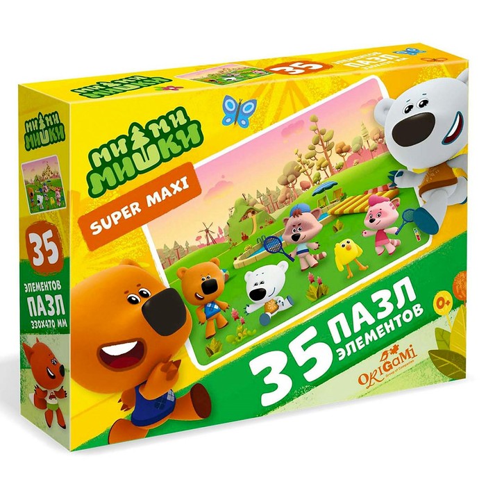 Макси-пазл 35 элементов «МиМиМишки. На закате»
Макси-пазл 35 элементов «МиМиМишки. На закате»