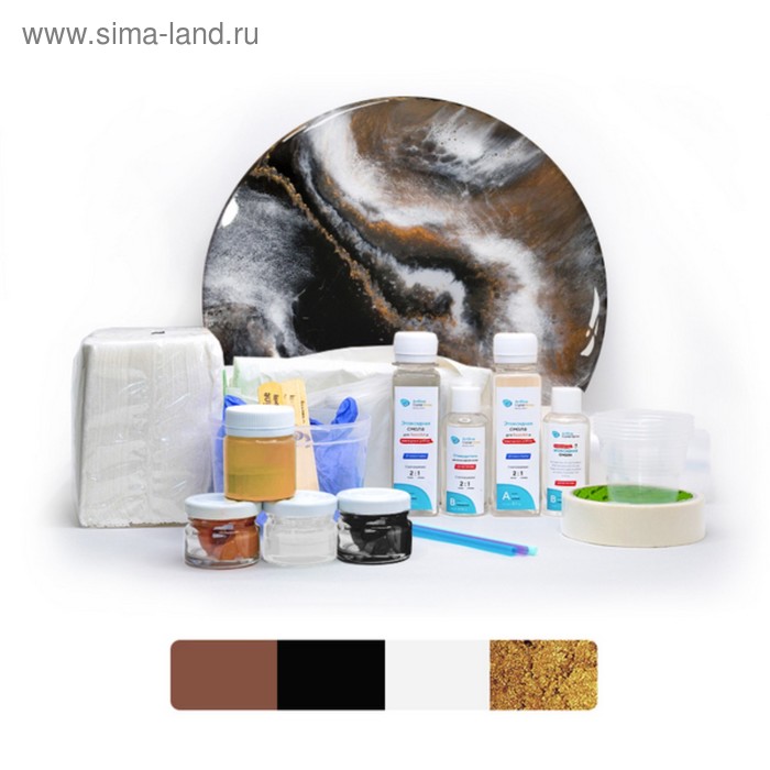 Набор для создания картины из эпоксидной смолы Resin Art №4
Набор для создания картины из эпоксидной смолы Resin Art №4