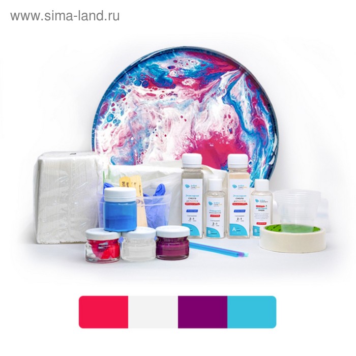 Набор для создания картины из эпоксидной смолы Resin Art №7
Набор для создания картины из эпоксидной смолы Resin Art №7