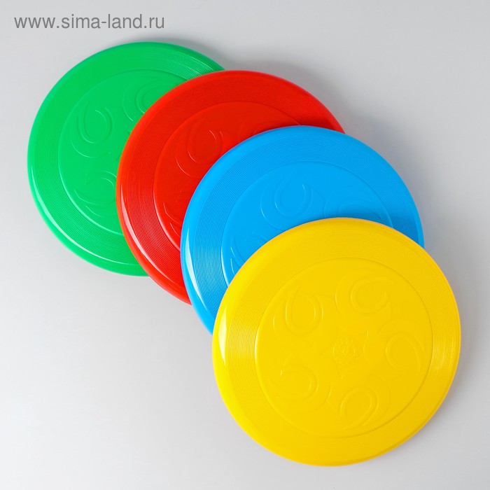 Летающая тарелка 23 × 23 × 2.7 см, МИКС 
Летающая тарелка 23 × 23 × 2.7 см, МИКС