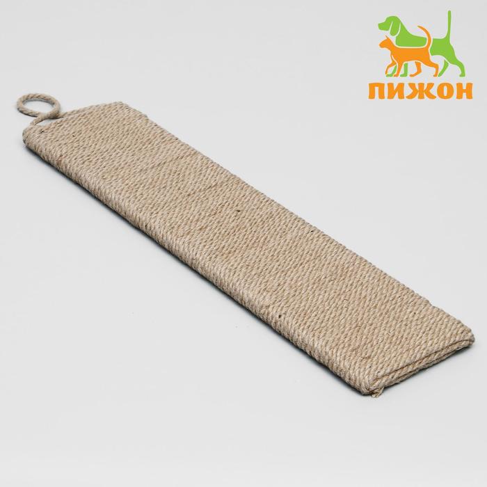 Когтеточка джутовая настенная двухсторонняя "Пижон" большая, 66 х 16 х 2 см
Когтеточка джутовая настенная двухсторонняя "Пижон" большая, 66 х 16 х 2 см