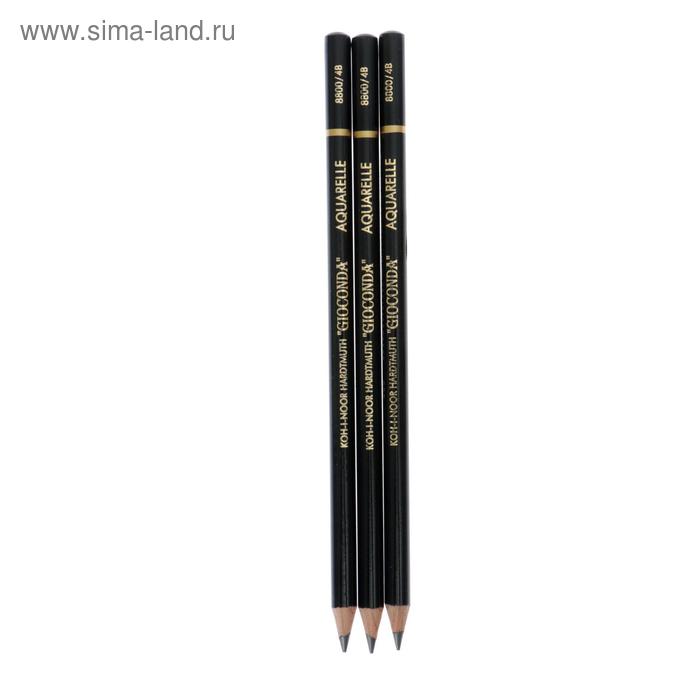 Набор карандашей графитовых акварельных 3 штуки, Koh-I-Noor GIOCONDA 8800 4В (786615)
Набор карандашей графитовых акварельных 3 штуки, Koh-I-Noor GIOCONDA 8800 4В (786615)