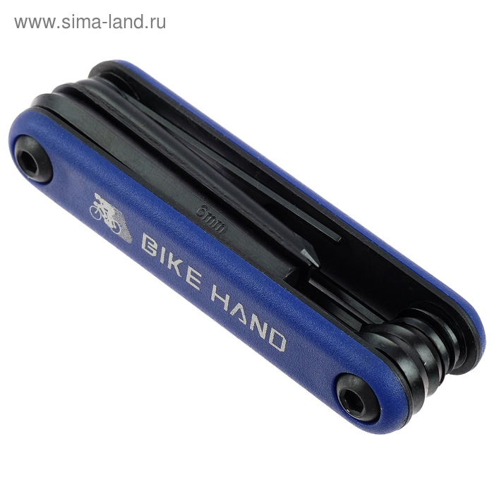 Набор ключей складной YC-270 Bike Hand (8 ключей) синий
Набор ключей складной YC-270 Bike Hand (8 ключей) синий