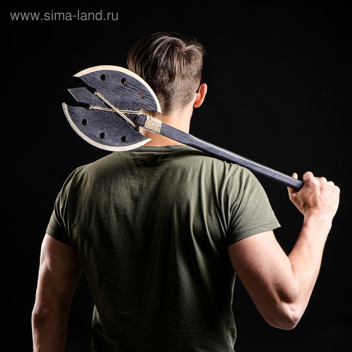 Сувенирное деревянное оружие "Топор Лабрис", 70 см, массив ясеня
Сувенирное деревянное оружие "Топор Лабрис", 70 см, массив ясеня