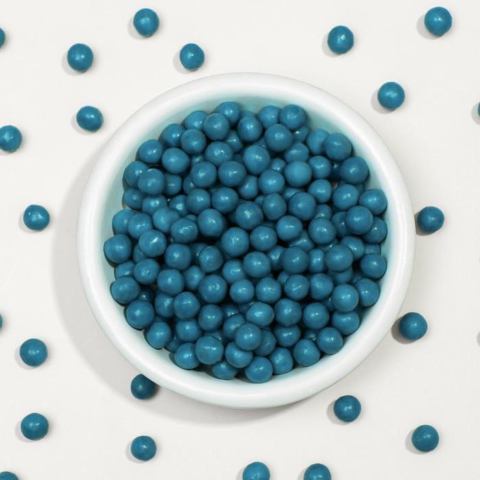 Драже воздушного риса в цветной кондитерской глазури, тёмная бирюза, 6-8 мм, 50 г
Драже воздушного риса в цветной кондитерской глазури, тёмная бирюза, 6-8 мм, 50 г