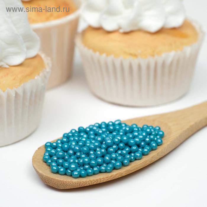 Драже «Жемчуг», взорванные зёрна риса в цветной кондитерской глазури, тёмная бирюза, диаметр 2-5 мм, 50 г
Драже «Жемчуг», взорванные зёрна риса в цветной кондитерской глазури, тёмная бирюза, диаметр 2-5 мм, 50 г