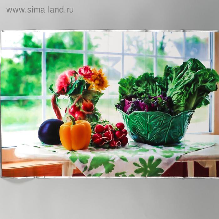 Наклейка на кафельную плитку "Урожай овощей" 90х60 см
Наклейка на кафельную плитку "Урожай овощей" 90х60 см