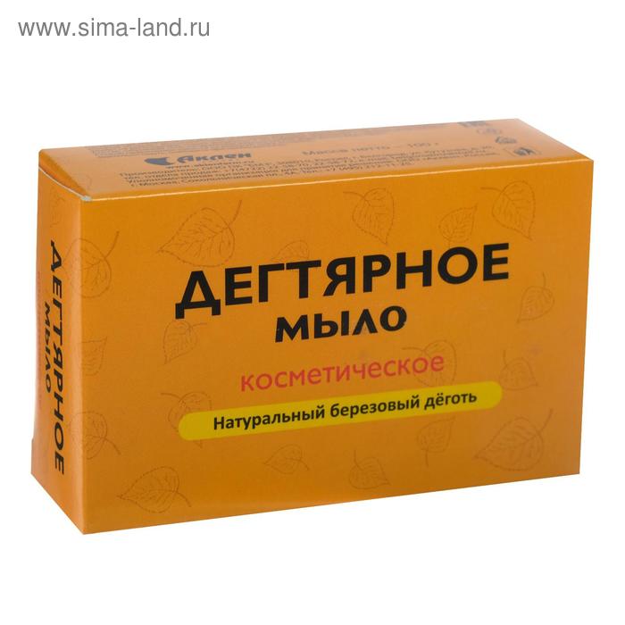 Дегтярное мыло, натуральное косметическое, 100 г
Дегтярное мыло, натуральное косметическое, 100 г