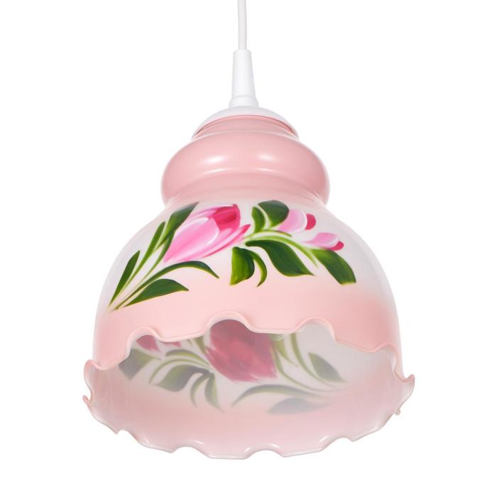 Светильник Елена 1 лампа E27 60 Вт розовая
Светильник Елена 1 лампа E27 60 Вт розовая