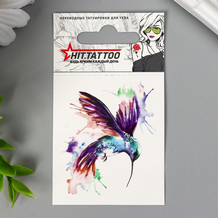 Татуировка переводная "Колибри" 6х10,5 см 
Татуировка переводная "Колибри" 6х10,5 см