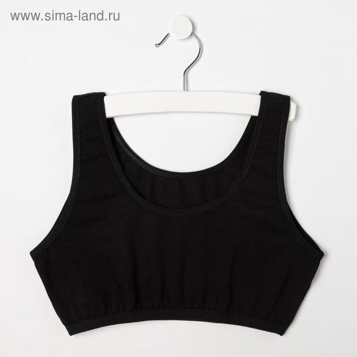 Топ-майка для девочки, цвет чёрный, рост 146-152 см
Топ-майка для девочки, цвет чёрный, рост 146-152 см