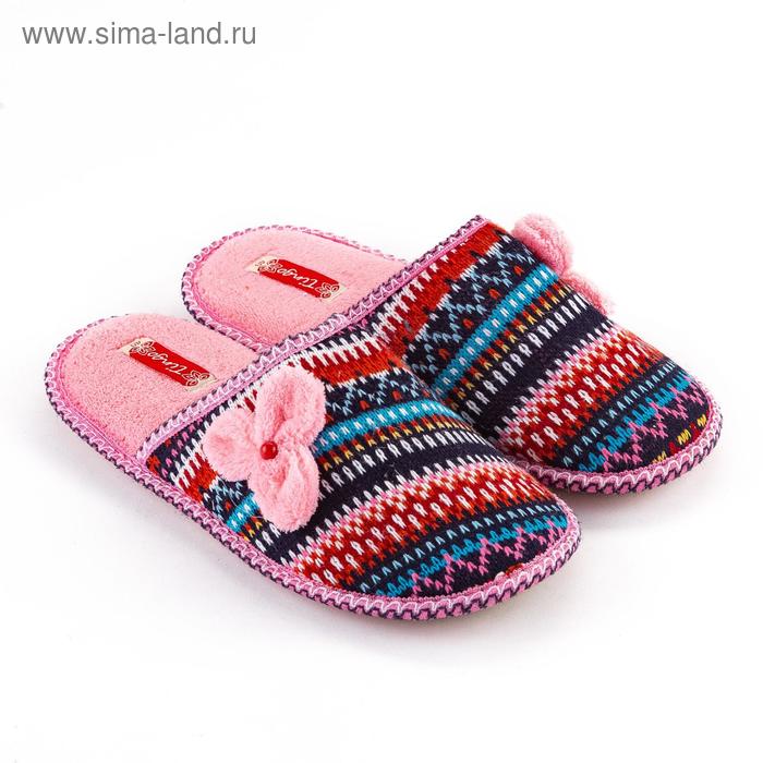 Тапочки женские, цвет розовый, размер 39
Тапочки женские, цвет розовый, размер 39