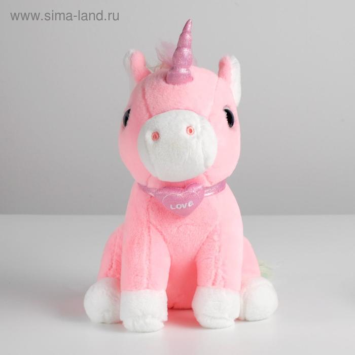 Мягкая игрушка «Единорог с сердцем», 26 см, цвета МИКС
Мягкая игрушка «Единорог с сердцем», 26 см, цвета МИКС