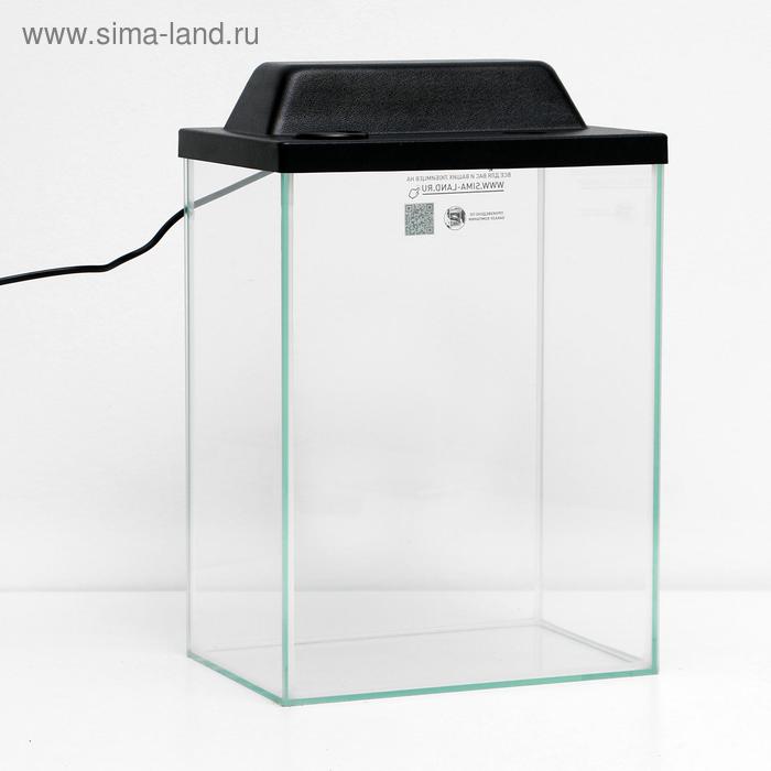 Террариум "Колонна" 24 литра, чёрный 28 х 21 х 40 см
Террариум "Колонна" 24 литра, чёрный 28 х 21 х 40 см