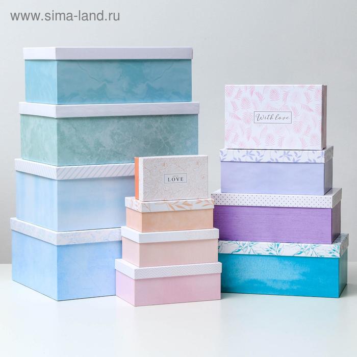 Набор коробок подарочных 12 в 1 «Цветочный сад», 18 х 11 х 6.5 см - 46,6 х 35,2 х 17.5 см
Набор коробок подарочных 12 в 1 «Цветочный сад», 18 х 11 х 6.5 см - 46,6 х 35,2 х 17.5 см