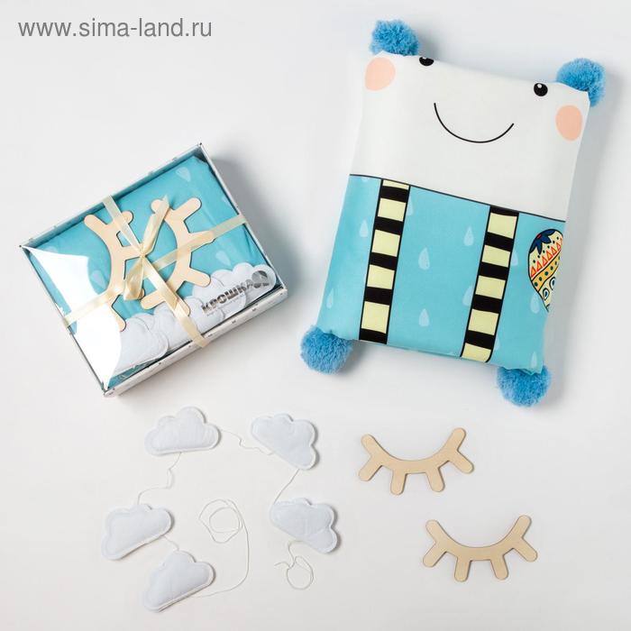 Набор Крошка Я "Облачко", плед 90х110, подвес, аксессуар
Набор Крошка Я "Облачко", плед 90х110, подвес, аксессуар