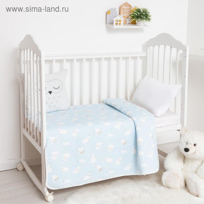 Одеяло стёганое Крошка Я «Мишка» 100х110 см, цвет голубой
Одеяло стёганое Крошка Я «Мишка» 100х110 см, цвет голубой