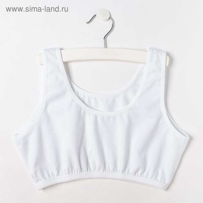 Топ для девочки, цвет белый, рост 140-146 см
Топ для девочки, цвет белый, рост 140-146 см