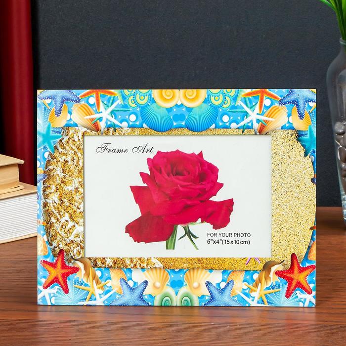 Фоторамка стекло 10х15 см "Песчаный берег" двойной выпуклый рисунок 22х17 см
Фоторамка стекло 10х15 см "Песчаный берег" двойной выпуклый рисунок 22х17 см