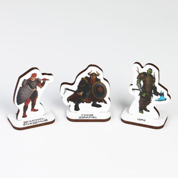Набор миниатюр "Воины по расам №1", дерево, 3шт.
Набор миниатюр "Воины по расам №1", дерево, 3шт.