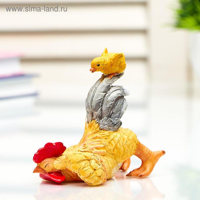 Сувенир полистоун миниатюра "Петя-петушок играет с цыплёнком" 8х6х9,5 см
Сувенир полистоун миниатюра "Петя-петушок играет с цыплёнком" 8х6х9,5 см