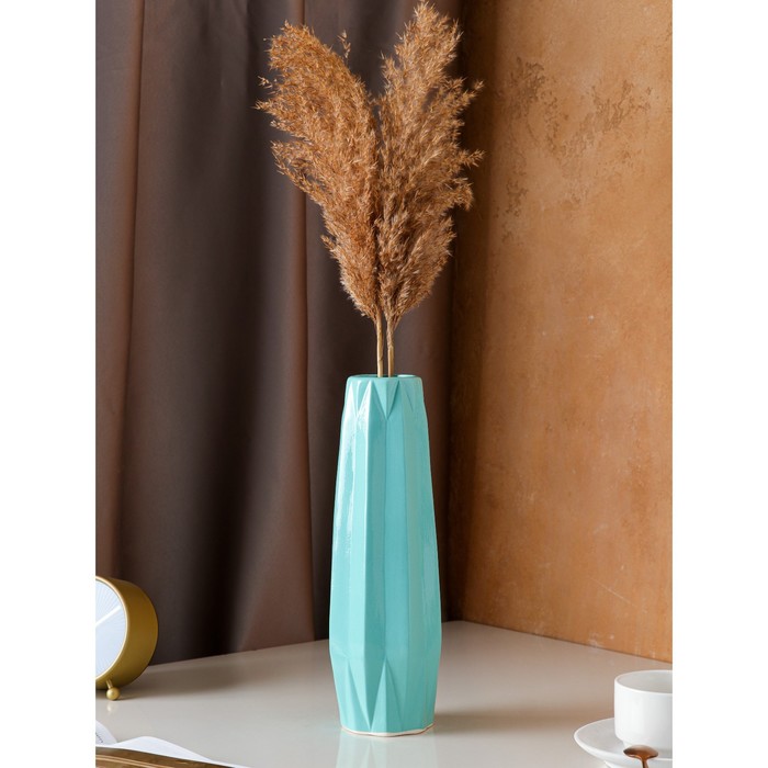 Ваза керамическая "Жаклин", настольная, голубая, 31 см
Ваза керамическая "Жаклин", настольная, голубая, 31 см