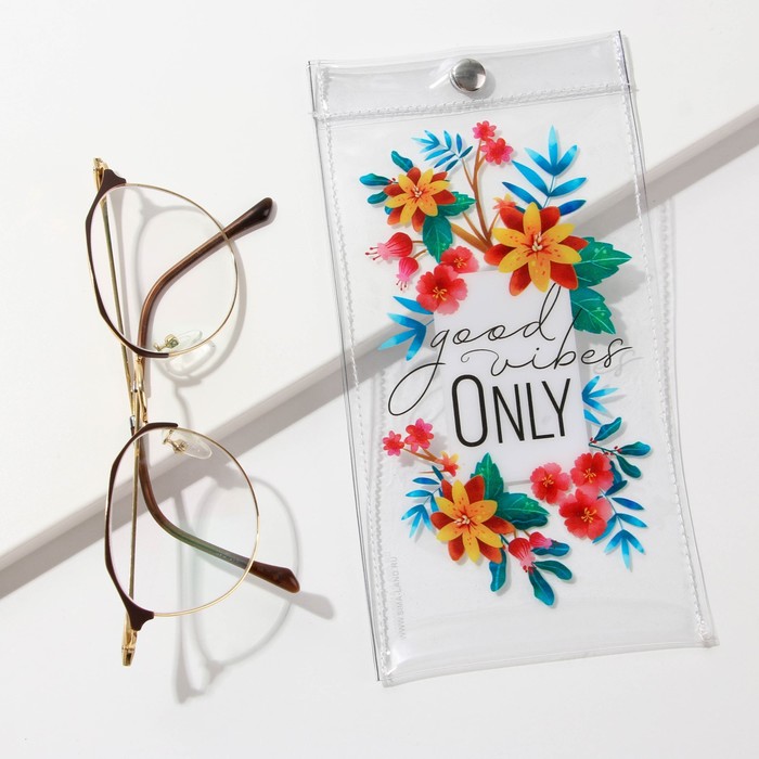 Чехол для очков Good vibes
Чехол для очков Good vibes