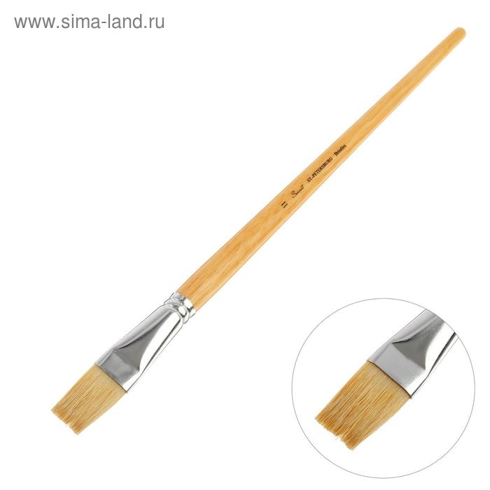 Кисть "Сонет" № 11, щетина, плоская, длинная ручка, d=20 мм
Кисть "Сонет" № 11, щетина, плоская, длинная ручка, d=20 мм