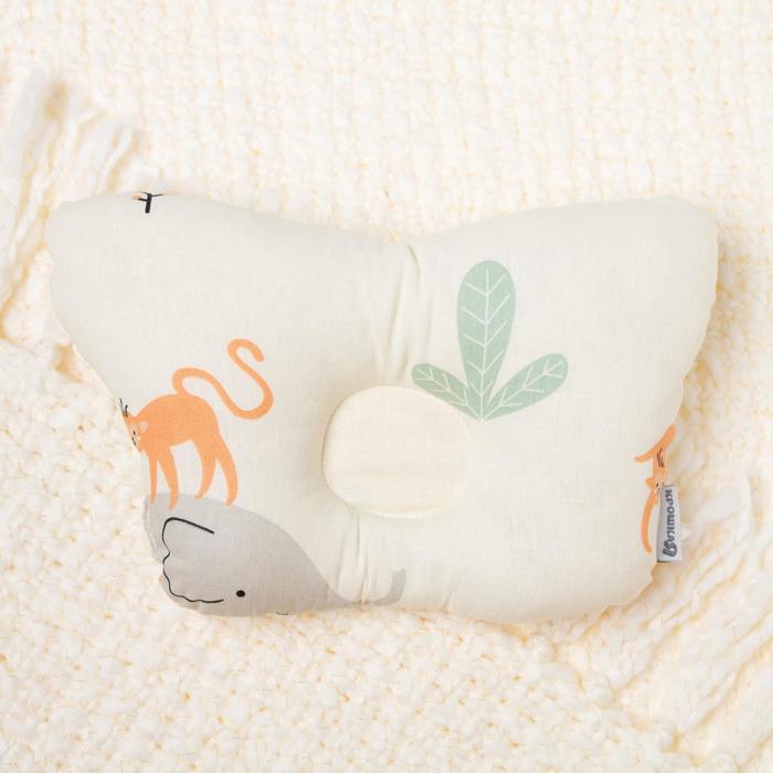 Подушка анатомическая "Крошка Я "Сафари, 26х22 см, 100% хлопок
Подушка анатомическая "Крошка Я "Сафари, 26х22 см, 100% хлопок