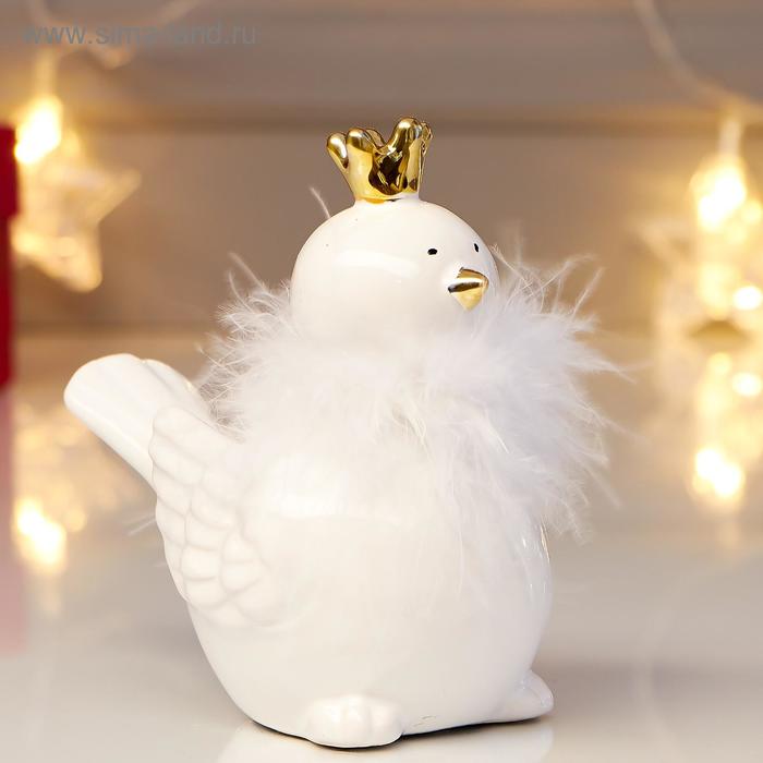 Сувенир керамика "Воробышек в короне" золото 11,3х7,8х11 см
Сувенир керамика "Воробышек в короне" золото 11,3х7,8х11 см