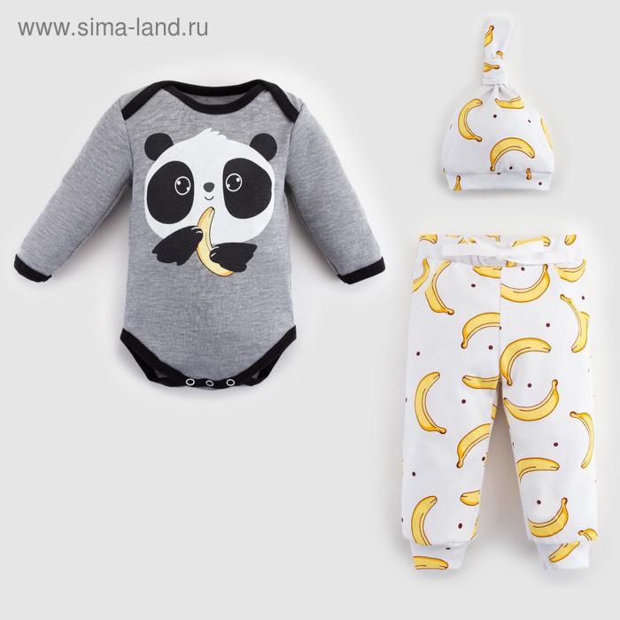 Набор: боди, штанишки и шапочка Крошка Я "Панда", рост 86-92 см
Набор: боди, штанишки и шапочка Крошка Я "Панда", рост 86-92 см
