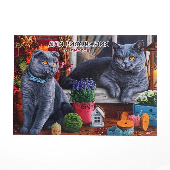 Эскизник А4, 8 листов «Коты на подоконнике», бумажная обложка, блок 100 г/м2
Эскизник А4, 8 листов «Коты на подоконнике», бумажная обложка, блок 100 г/м2