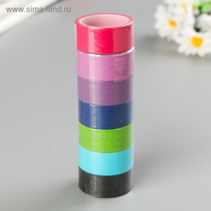 Клейкие WASHI-ленты д/декора "ИНТЕНСИВ" 7 хол цветов,15 мм х 3 м (набор 7 шт) рисовая бумага
Клейкие WASHI-ленты д/декора "ИНТЕНСИВ" 7 хол цветов,15 мм х 3 м (набор 7 шт) рисовая бумага
