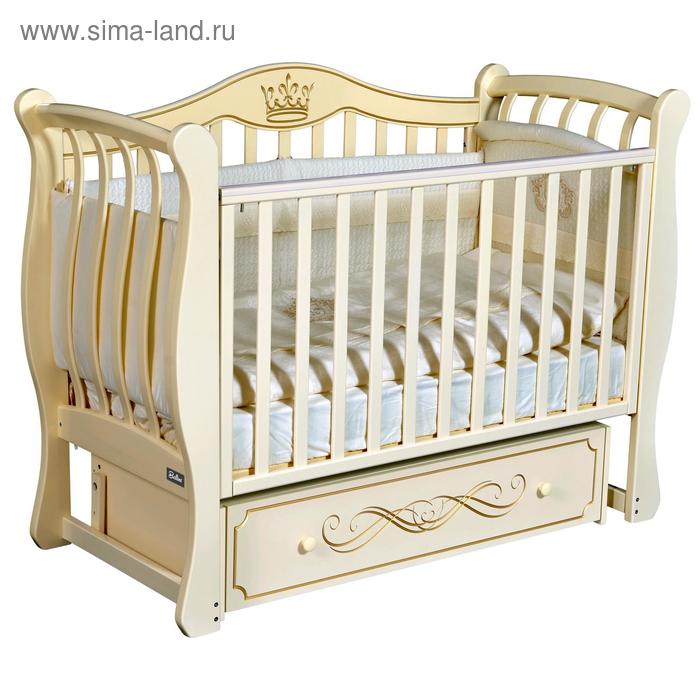 Кровать детская Bellini Charlize Elegance автостенка, маятник, цвет слоновая кость
Кровать детская Bellini Charlize Elegance автостенка, маятник, цвет слоновая кость