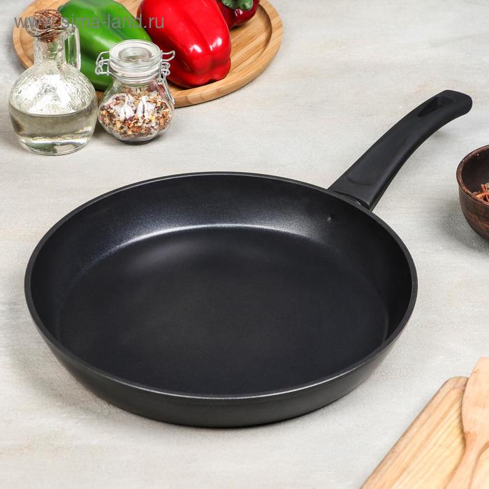 Сковорода «Лада», d=28 см, ручка soft-touch, антипригарное покрытие 
Сковорода «Лада», d=28 см, ручка soft-touch, антипригарное покрытие