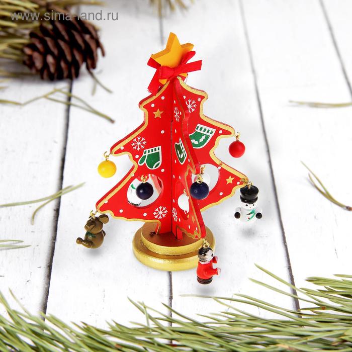 Сувенир новогодний «Ель на подставке» с варежками 13,5 см
Сувенир новогодний «Ель на подставке» с варежками 13,5 см