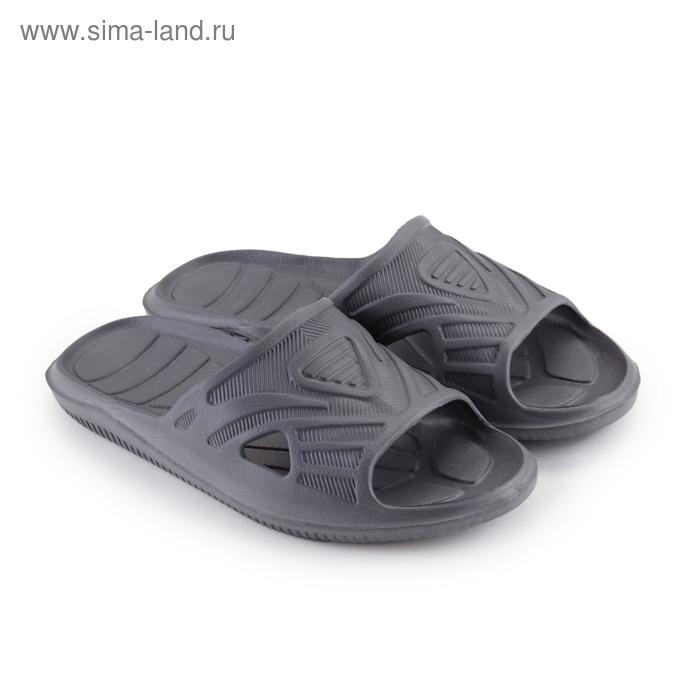 Сланцы пляжные мужские, цвет серый МИКС, размер 42
Сланцы пляжные мужские, цвет серый МИКС, размер 42