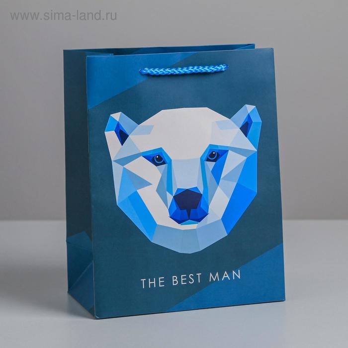 Пакет ламинированный вертикальный The best man, MS 18 × 23 × 10 см
Пакет ламинированный вертикальный The best man, MS 18 × 23 × 10 см