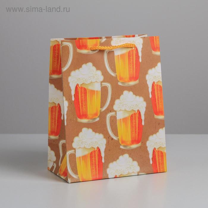 Пакет ламинированный вертикальный «Кружка пенного», MS 18 × 23 × 10 см
Пакет ламинированный вертикальный «Кружка пенного», MS 18 × 23 × 10 см