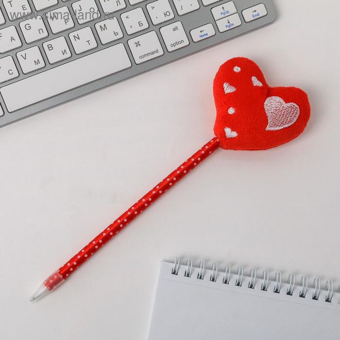 Ручка пластик, фигурная, сердце красное
Ручка пластик, фигурная, сердце красное