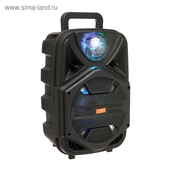 Портативная караоке система BK1002, microSD/USB/FM, Bluetooth 5.1, 20 Вт, 1800 мАч, чёрная
Портативная караоке система BK1002, microSD/USB/FM, Bluetooth 5.1, 20 Вт, 1800 мАч, чёрная