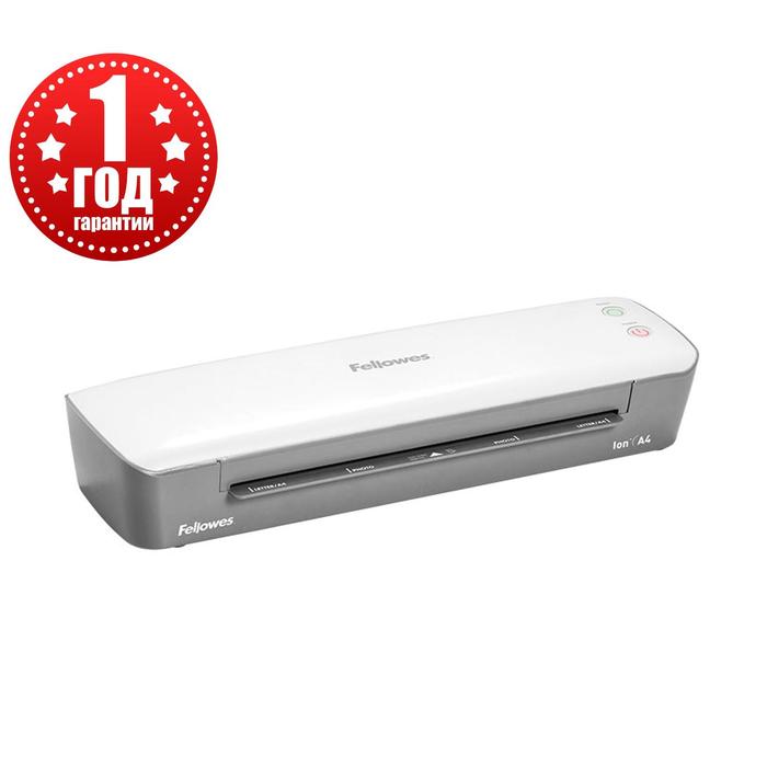 Ламинатор A4 75-125 мкм, 2 вала, скорость 30 см/мин, AutoShutOff, Fellowes "Ion" FS-45600
Ламинатор A4 75-125 мкм, 2 вала, скорость 30 см/мин, AutoShutOff, Fellowes "Ion" FS-45600