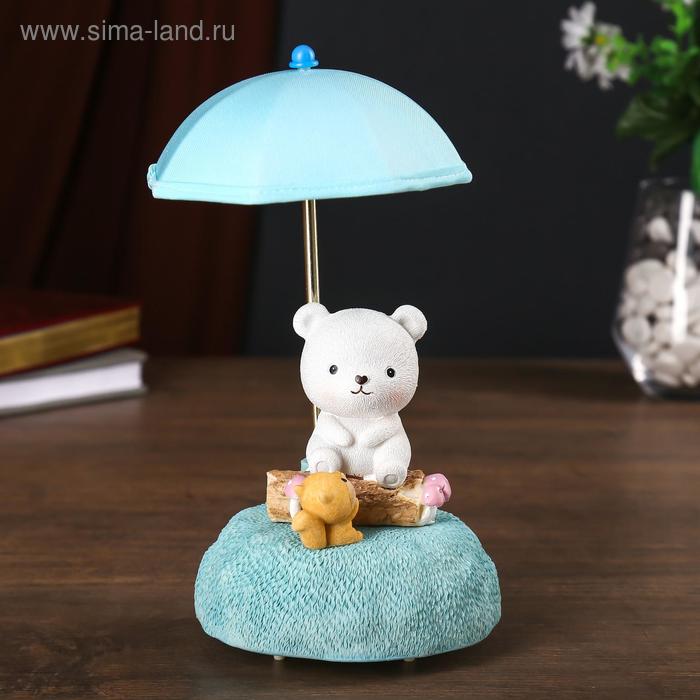 Сувенир полистоун свет, музыка "Медвежонок и белочка под зонтиком" МИКС 21х12х12 см
Сувенир полистоун свет, музыка "Медвежонок и белочка под зонтиком" МИКС 21х12х12 см