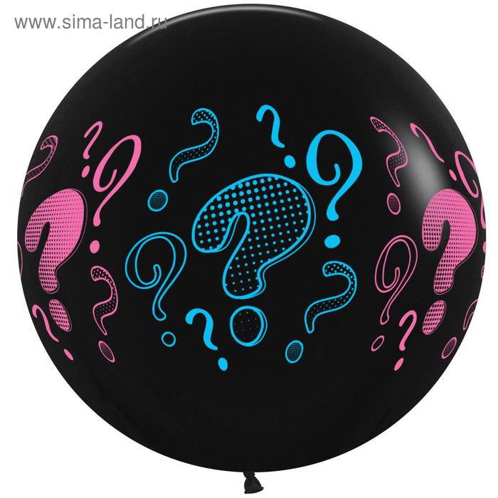 Шар латексный 24" «Гендер пати. Вопросы», пастель, 4-сторонний, 1 шт., цвет чёрный
Шар латексный 24" «Гендер пати. Вопросы», пастель, 4-сторонний, 1 шт., цвет чёрный