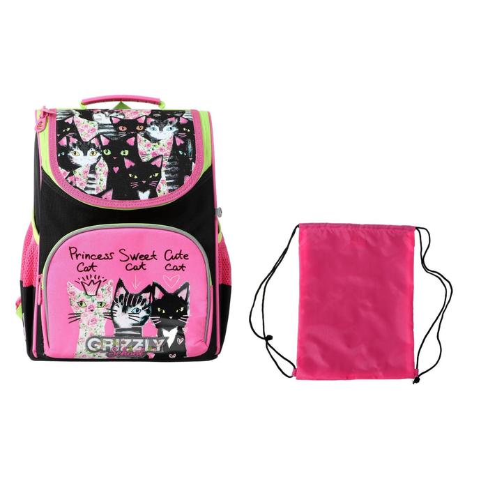 Ранец Стандарт Grizzly RAm-084, 33 х 25 х 13 см, + мешок для обуви
Ранец Стандарт Grizzly RAm-084, 33 х 25 х 13 см, + мешок для обуви