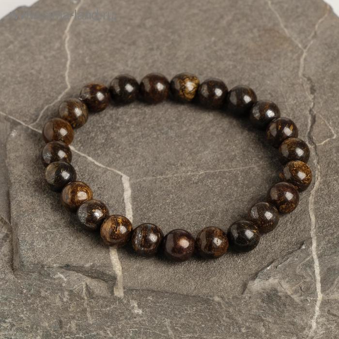 Браслет шар №8 "Бронзит"
Браслет шар №8 "Бронзит"
