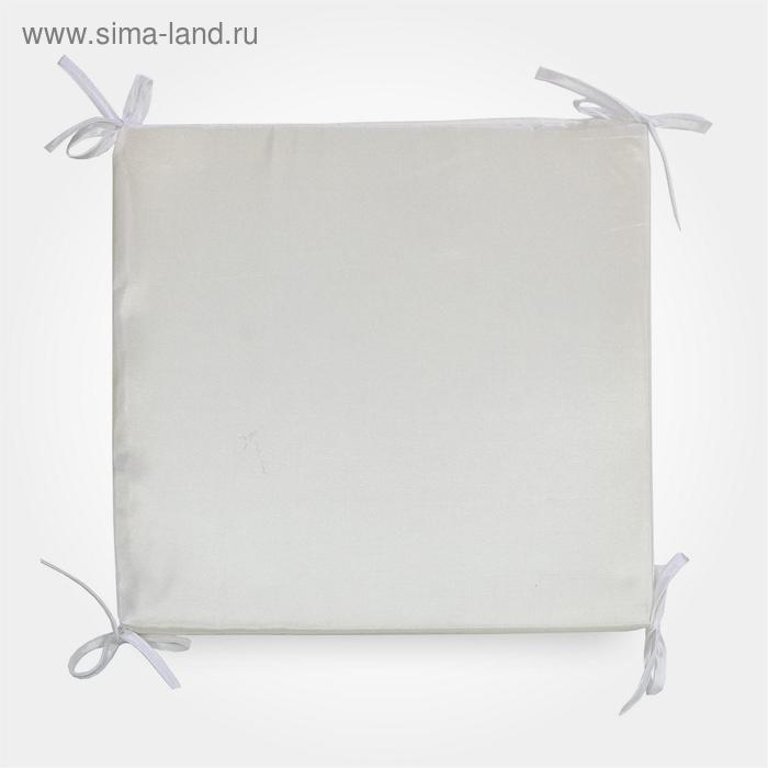 Сидушка на табурет квадратная, 34х34х1,5 см, цвет жемчуг
Сидушка на табурет квадратная, 34х34х1,5 см, цвет жемчуг